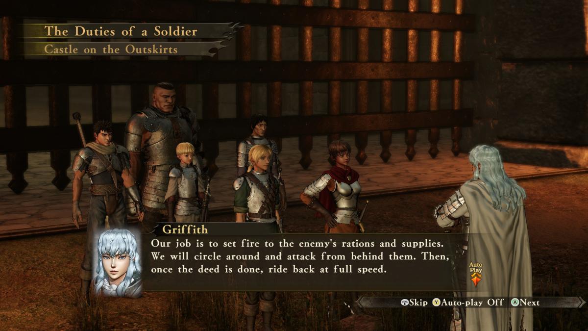 Berserk and the Band of the Hawk -arvostelu