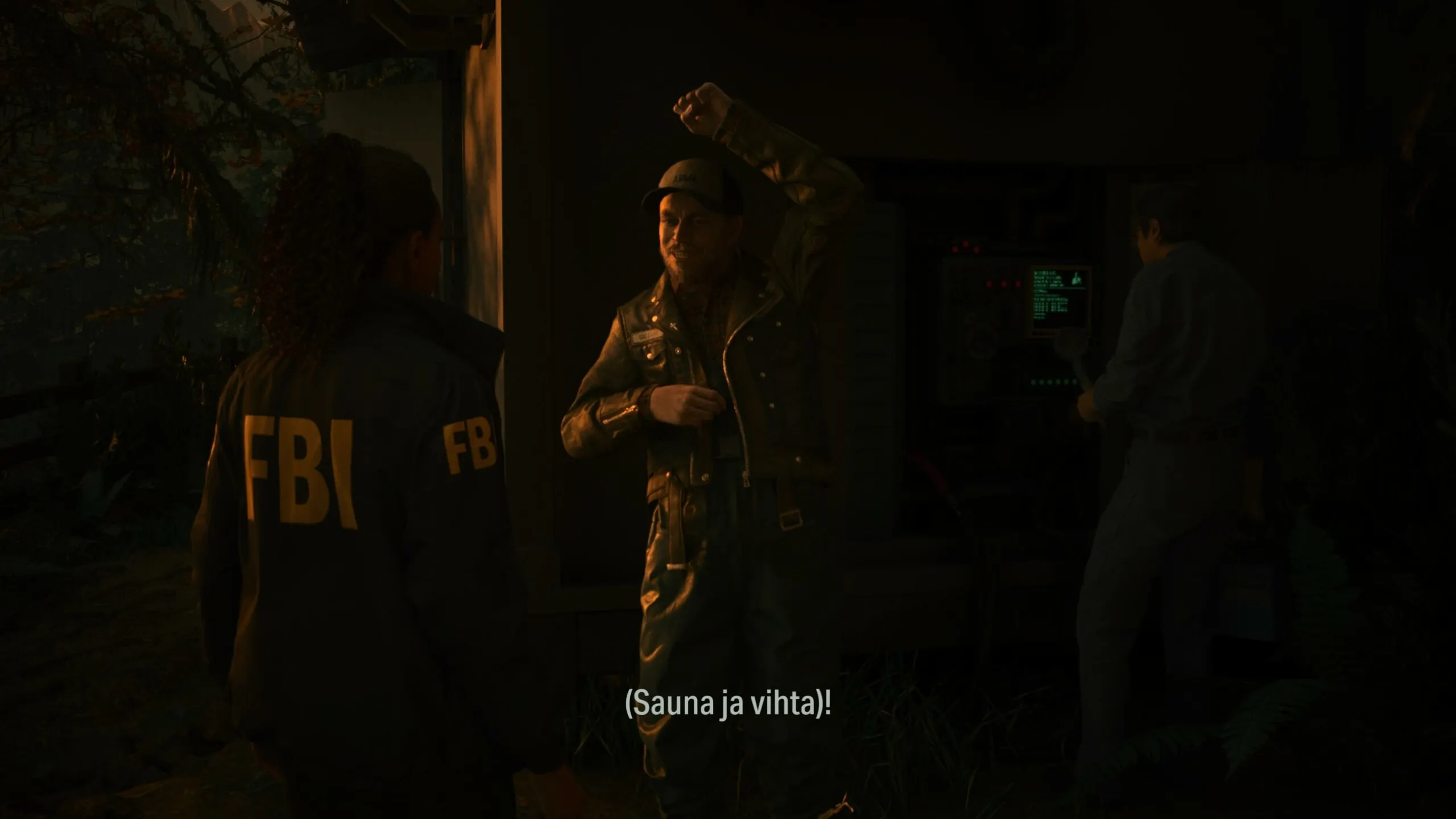 Peter Franzenin esittämä Ilmo on Alan Wake 2 -pelin keskeinen hahmo.