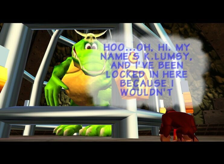 Retrostelussa Donkey Kong 64