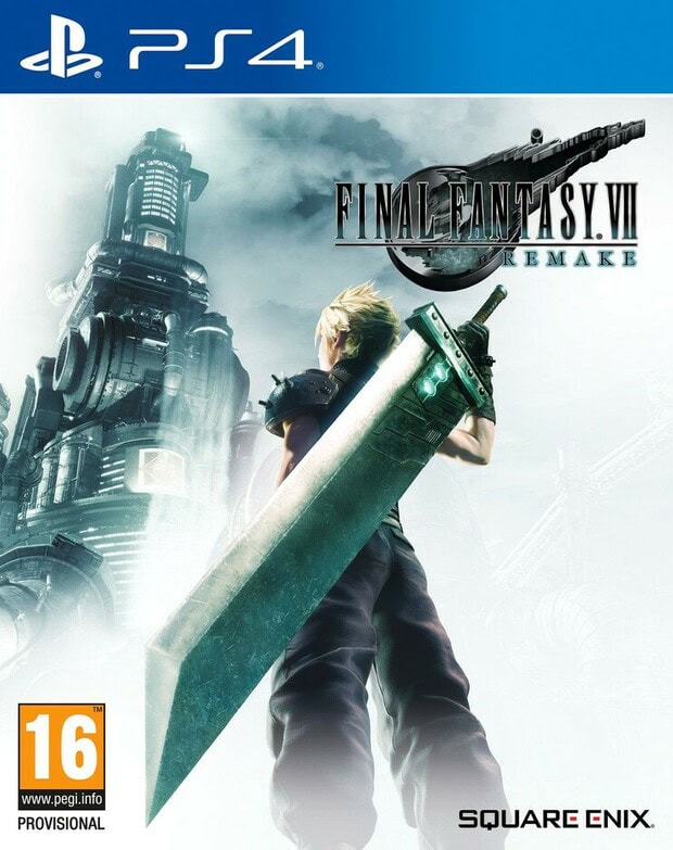 Final Fantasy VII Remake box art