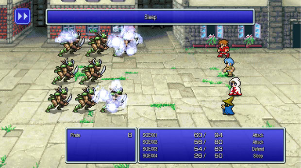 Final Fantasy I-III Pixel Remaster -arvostelu 