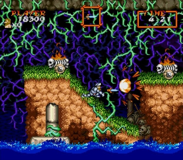 Retrostelussa Ghouls ’n’ Ghosts – sikamaisen vaikean pelin karmein yllätys odotti pelin läpäisseitä