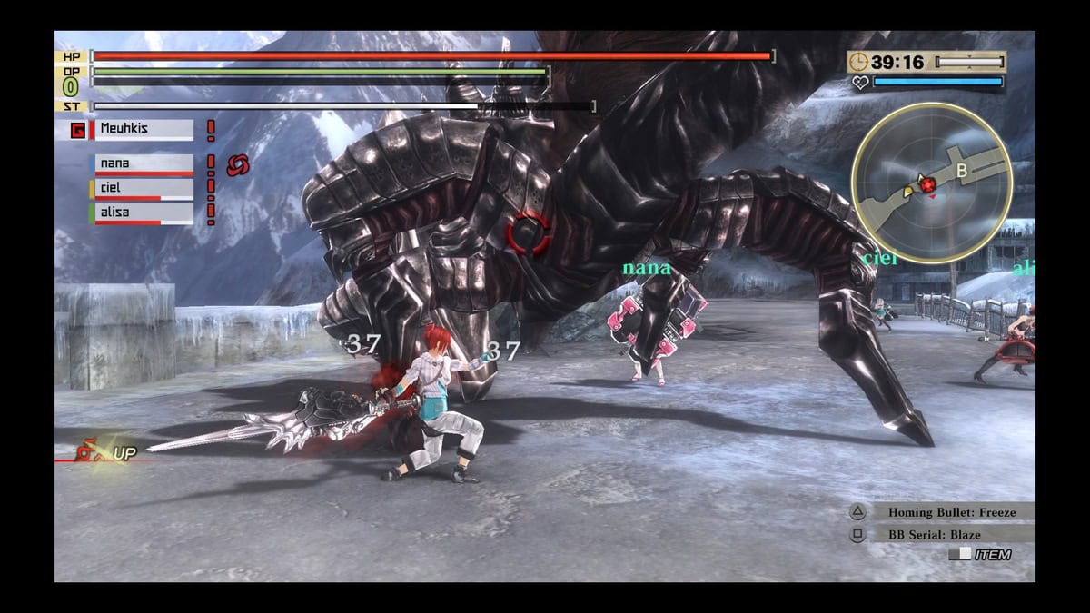God Eater 2 Rage Burst -arvostelu