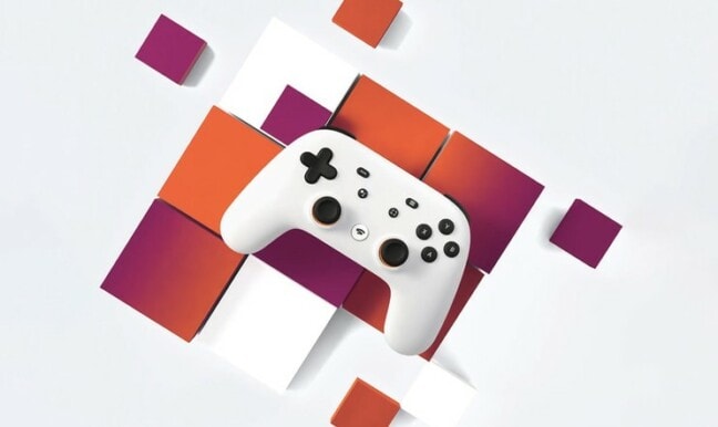 Google Stadia -ohjain.