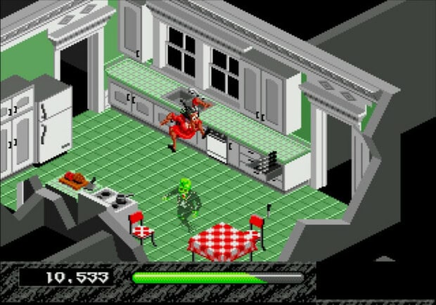 Retrostelussa Haunting: Starring Polterguy 