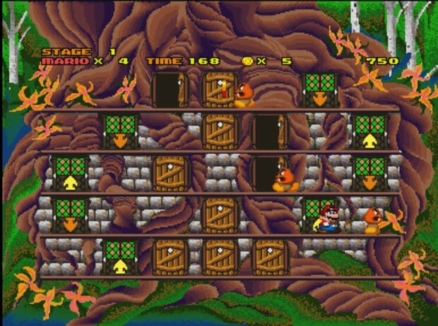 Retrostelussa Hotel Mario 