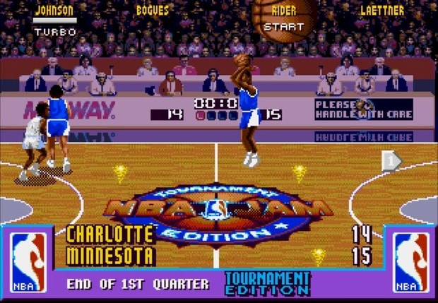 Retrostelussa NBA JAM Tournament Edition – klassikko donkkaa tykimmin