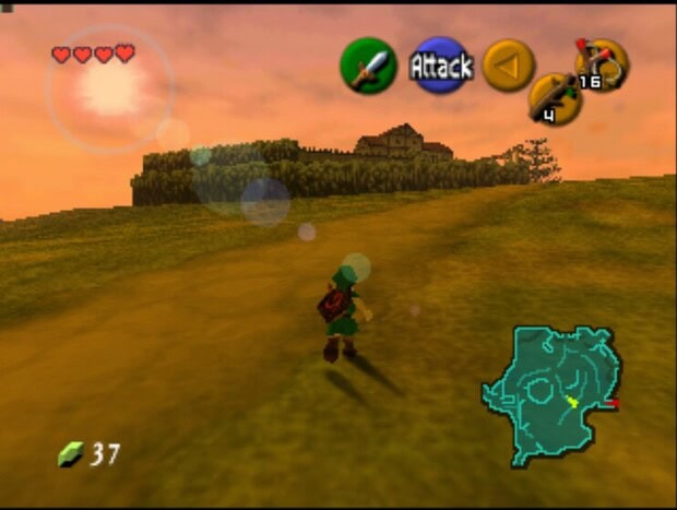 Retrostelussa The Legend of Zelda: Ocarina of Time 