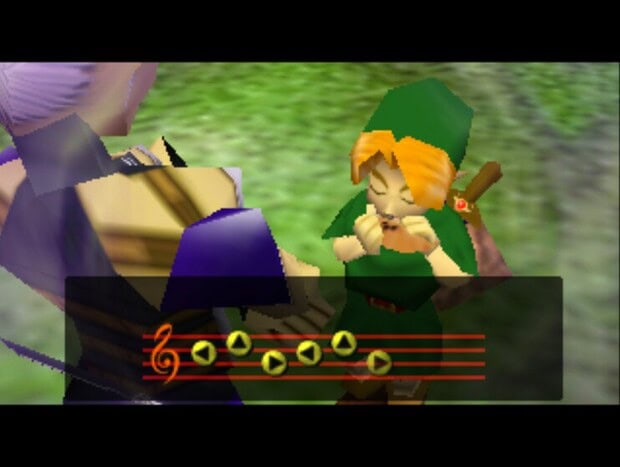 Retrostelussa The Legend of Zelda: Ocarina of Time 