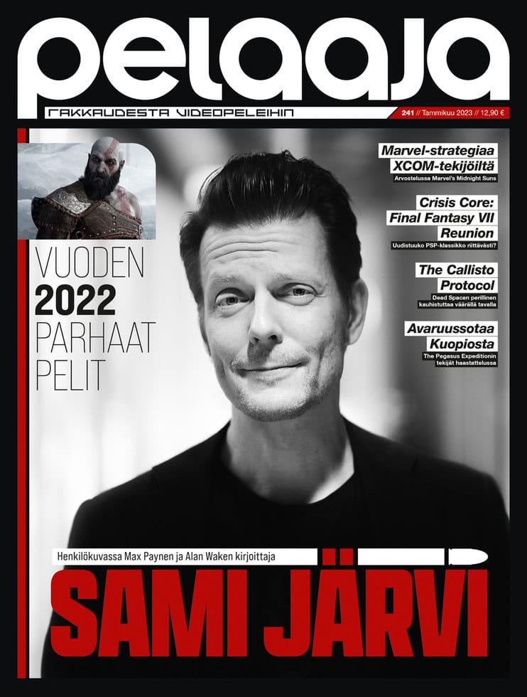 Sam Lake, interview, 2023, Pelaaja magazine, Sami Järvi, Remedy, haastattelu