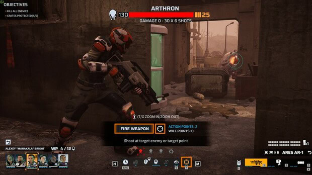 Phoenix Point -kuvakaappaus