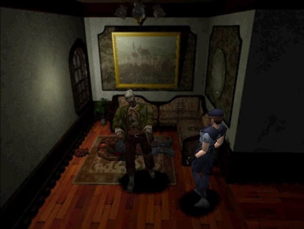 Retrostelussa Resident Evil