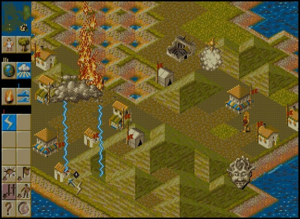 Retrostelussa Populous II – jumalpeli, josta ei kunnianhimoa puuttunut