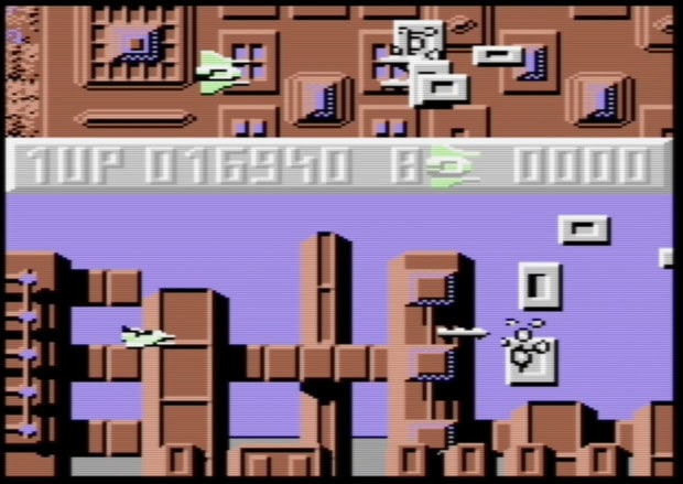 Retrostelussa Sanxion