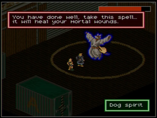 Retrostelussa Shadowrun 