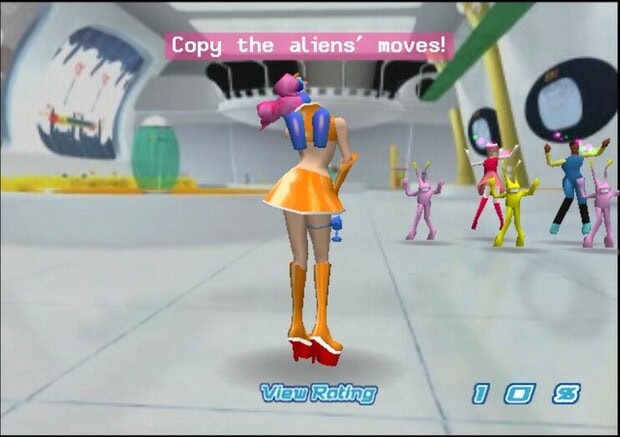 Retrostelussa Space Channel 5