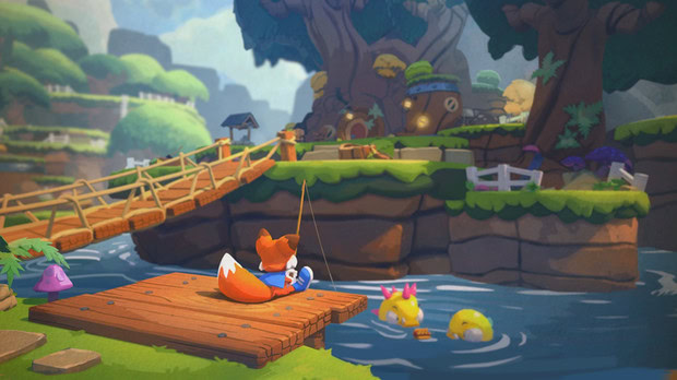 Arvostelussa Super Lucky's Tale, eli kettumainen paluu tasoloikkien kultakaudelle.