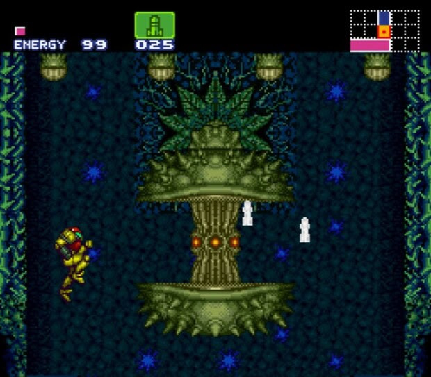 Retrostelussa Super Metroid 