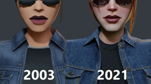 Tomb Raider: The Angel of Darkness faniversio Lara Croft 3D