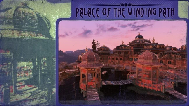 5. Palace of the Winding Path - kultainen temppeli