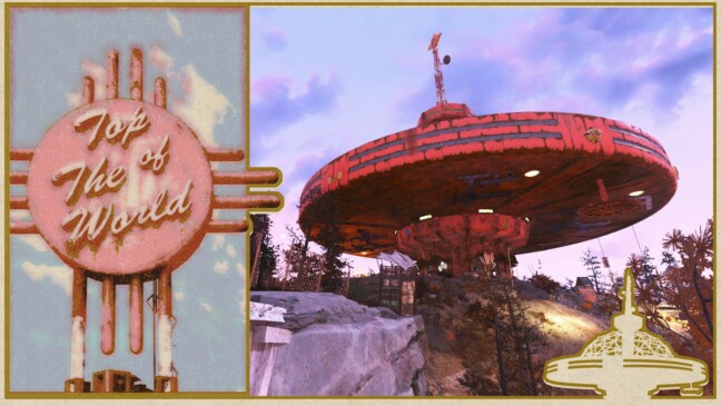 8. Top of the World -  laskettelurinne kutsuu