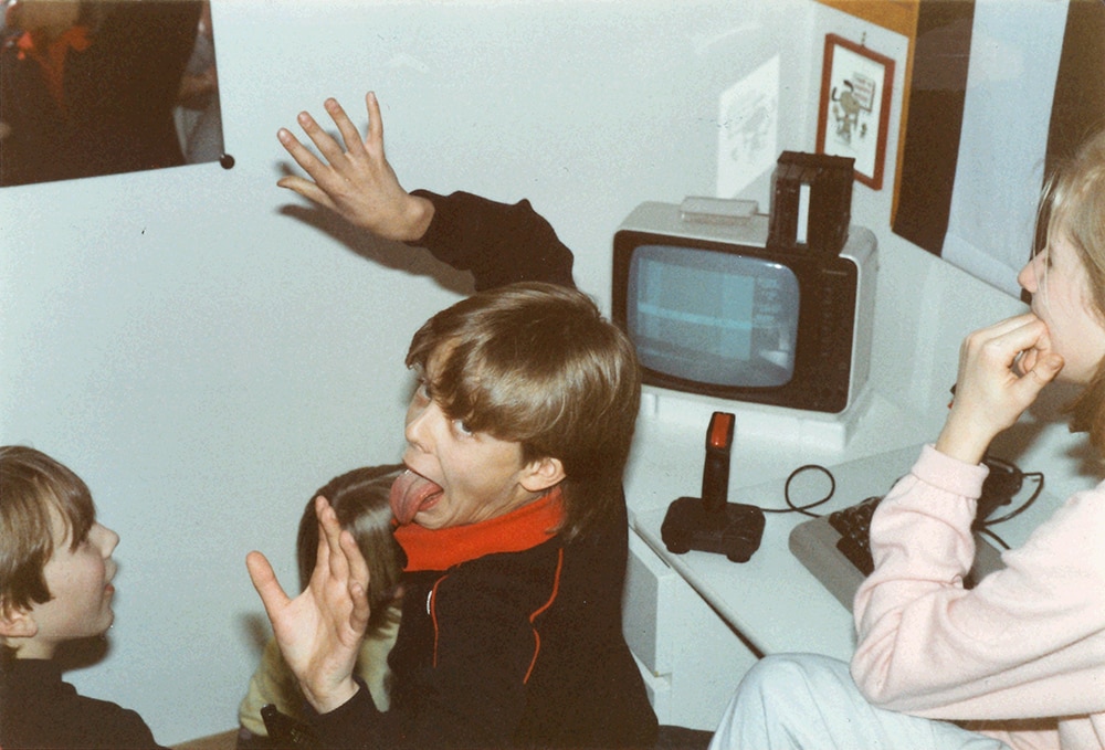 Järven lapsuuden pelikoneoli Commodore 64, koko kansan kotimikro.