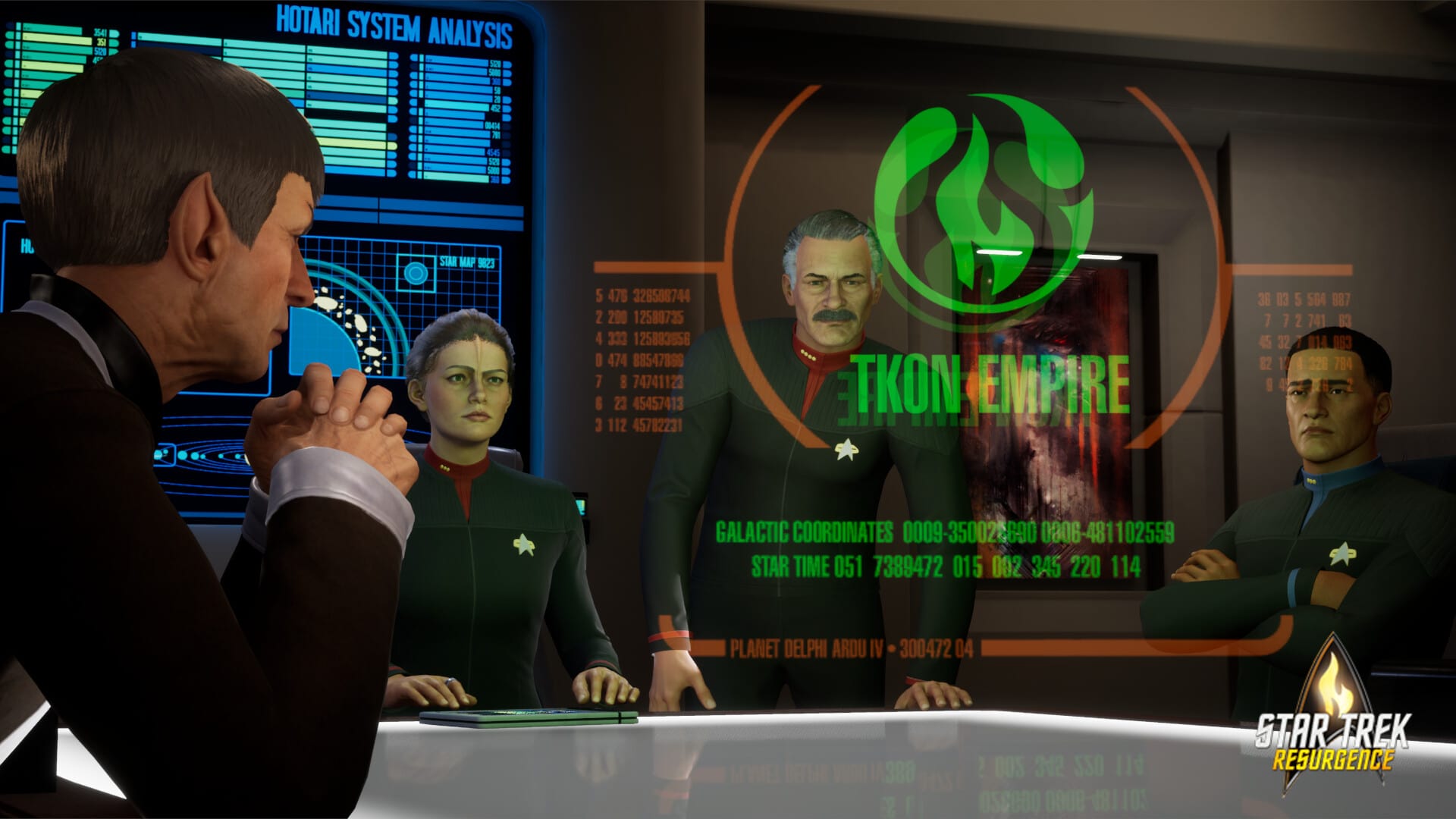 Arvostelussa Star Trek: Resurgence. 