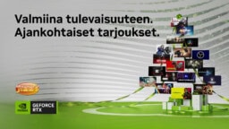 Mainos: NVIDIA GeForce RTX 50 -sarjan näytönohjaimet sopivat jokaiseen budjettiin – Blackwell-teknologia tekee pelaamisesta entistä parempaa