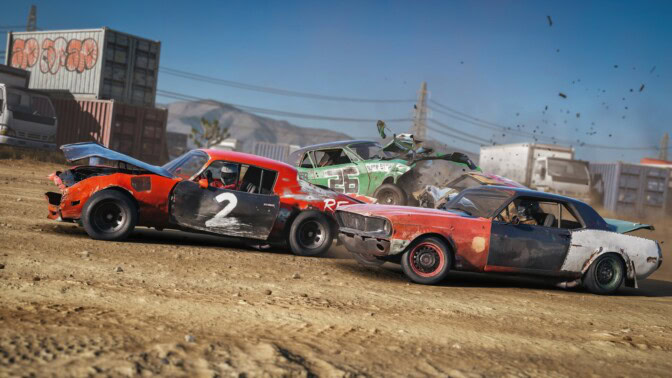 Wreckfest 2 sai tuhdin sisältöpäivityksen – mukana lisää ajettavaa, auton säätömahdollisuuksia, paranneltuja törmäyksiä ja uusi pelitila
