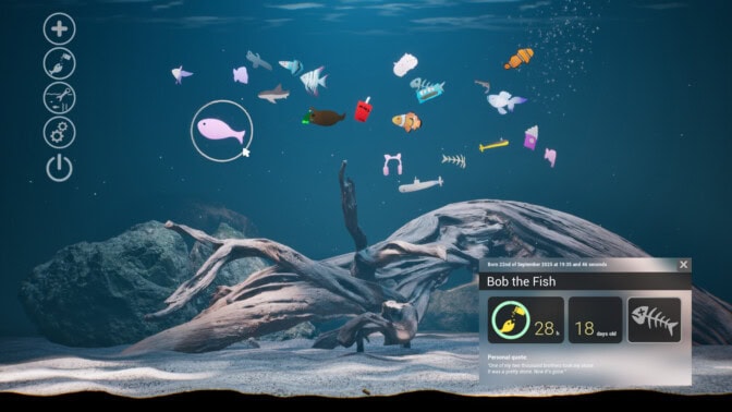 Miltä tuntuisi, jos luomasi kalat uisivat Teams-kokouksen tai sähköpostien taustalla? Drawquarium tuo virtuaalisen akvaarion tietokoneen työpöydälle