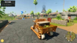 Kivikaudelle sijoittuvassa huoltosimulaatiossa korjataan dinosaurusten voimin toimivia laitteita ja autetaan luolaihmisiä