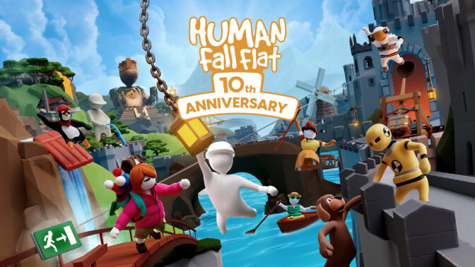 Human Fall Flat viettää pyöreitä – pelaajia muistetaan mukavasti