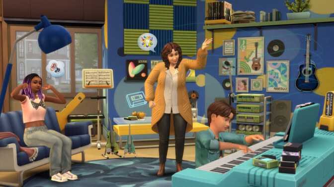 The Sims 4 sai uuden Kit-sisältöpakkauksen – teemana musiikki