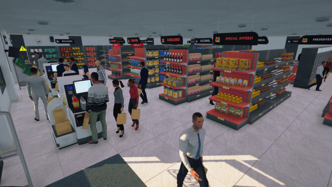 Aito ja alkuperäinen Supermarket Simulator saapuu Nintendo Switch 2:lle