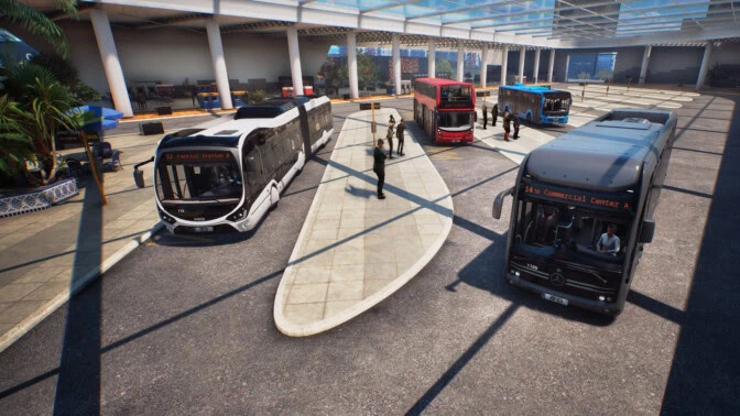 Joukolla liikenteeseen – pian ilmestyvän Bus Simulator 27:n uusi traileri esittelee ajopelin neljän pelaajan yhteistyötilaa