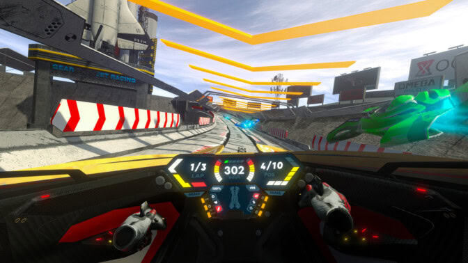 WipEout-henkinen futuristinen kaahailu ilmestyi PS5:lle ja PS VR2 -laseille